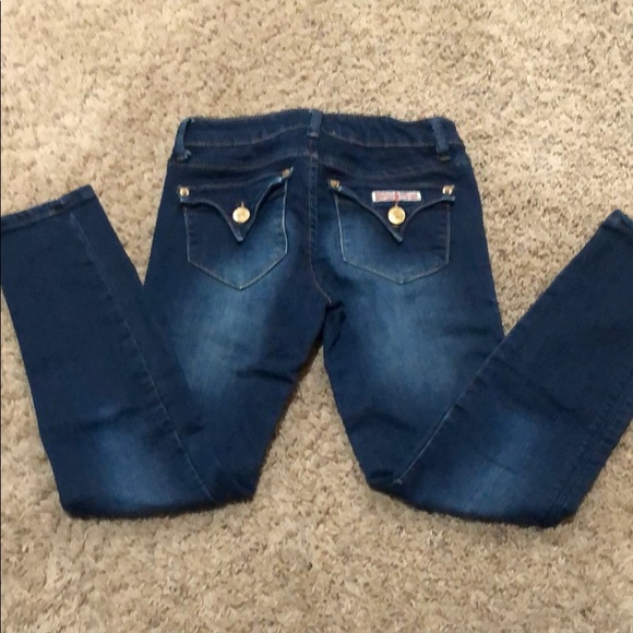 Hudson mid wash skinny jeans - Picture 2 of 3